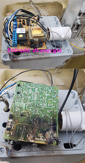 Central Automatiza antiga substituída